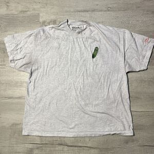 Rick and Morty Pickle Rick T-Shirt Mens 2XL Gray Primitive x Adult Swim Collab